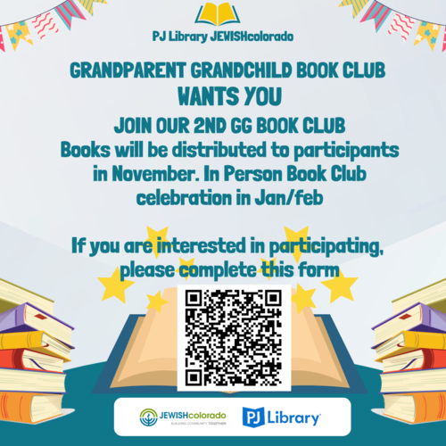 Grandparent/Grandchild PJ Library Book Club